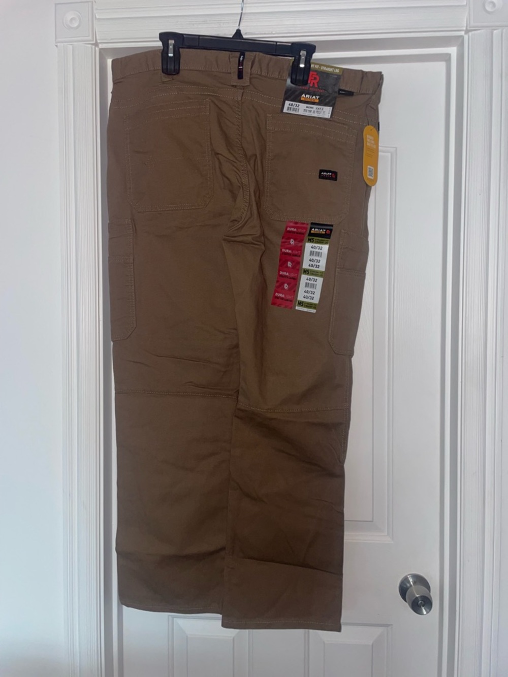 Ariat FR M5 Work Pants Cordura Cat2 Fire USA Straight Leg Straight Fit Sz 40x32 - Picture 4 of 6